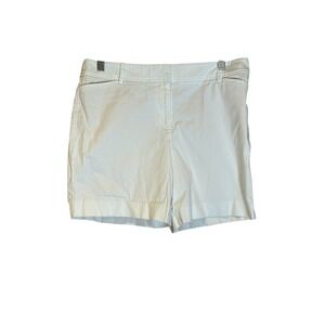 Talbots Women's Perfect Short Khaki Cotton Stretch Shorts Size 10P Petite‎